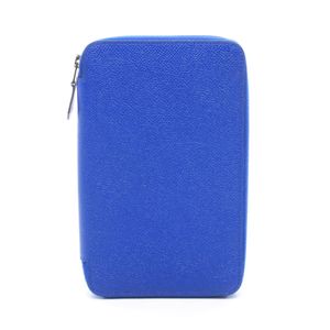 [Used] Hermes Agenda Zip Vision Blue Electric Notebook Cover. (Other Agenda Vision Zip Blue Electric)