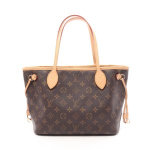 【二手】LOUIS VUITTONNeverfull PM 手提包 M41000 PVC 塗層帆布皮革 Neverfull PM 女士二手 A