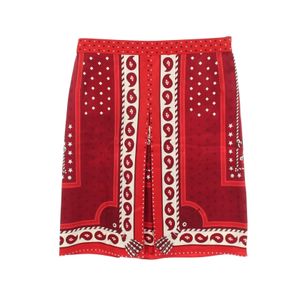 [Used] Hermes HERMES Skirt Twillaine Silk Skirt Women's Used A