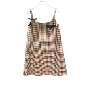 [중고] Prada PRADA 원피스 슬리브리스 체크 P3B74E 울 원피스 여성용 Used A