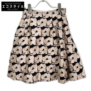 Christian Dior (Raf Simons era) 3H21306A1710 Pink Silk Blend Floral Skirt Size 34 [Used]