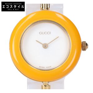 Gucci changeable bezel quartz watch / [Used]