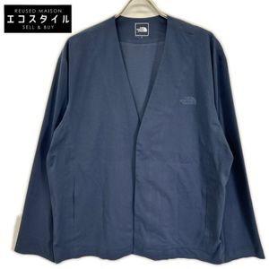 The North Face NT12560 Navy Snap Button Tech Lounge Cardigan (2025 model), Size L [Used]
