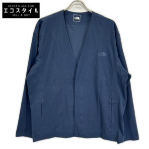 The North Face NT12560 Navy Snap Button Tech Lounge Cardigan (2025 model), Size L [Used]