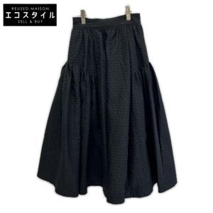 Tsuru by Mariko Oikawa SK-2242500 Black Laurentine SK Laurentine Volume Long Skirt 36 [Used]