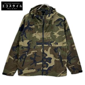 The North Face NP71535 Time Bush Wood Camo Novelty Compact Jacket, Size M [Used]