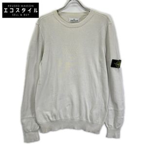 Stone Island 7615540B2 淺灰色柔軟棉質長袖上衣 M 碼 [二手]