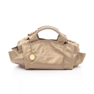 【二手】 LOEWE手提包，納帕皮革，金色，女士，二手 B