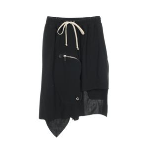 [Used] Rick Owens DRACCA SKIRT Asymmetrical Wool Skirt Women's Used A
