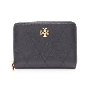 [Used] Tory Burch KIRA Round Wallet 186098001 Leather Card Case Women's New