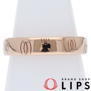 Cartier Happy Birthday Ring B4051149 (#9) (#9 Width: approx. 0.4cm) K18PG #49 Polished, Excellent Condition [Pre-owned]