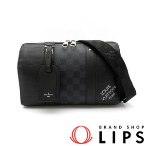 Louis Vuitton City Keepall N40452 Damier Infini/Damier Graphite Women's Boston Bag

Black [Used]