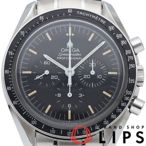 歐米茄超霸專業氚氣機芯861型，型號3590.50，附原廠錶盒、保固卡，不鏽鋼錶殼，男士腕錶，黑色，拋光處理，成色極佳 [二手]