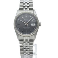 Rolex Datejust Men's Watch 16234(X) K18WG/SS Men's Watch Gray Overhauled & Polished 1991 Excellent Condition [Used]