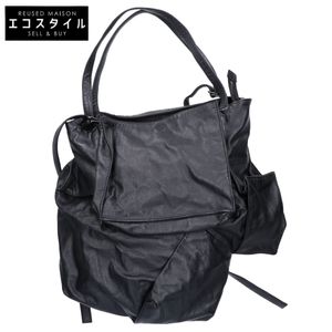 Discord Yohji Yamamoto [Excellent Condition/24AW] DO-I40-791 Cubic Tote Leather [Used]
