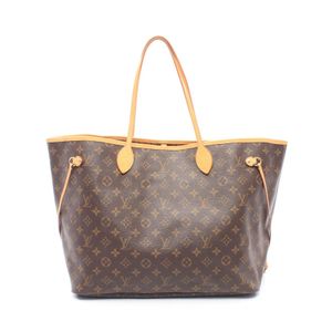 【二手】LOUIS VUITTONNeverfull GM Monogram 手提包 M40157 PVC 塗佈帆布皮革 Neverfull GM 女士二手 B