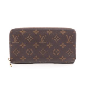 [Used] Louis LOUIS VUITTON Zippy Wallet, Monogram, M60017, PVC Coated Canvas, Unisex