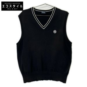 무ータ마린 452341552 블랙 니트 베스트 6(L) [중고]