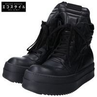 Rick Owens RU02F4868LCO 黑色 MEGA BUMPER GEOBASKET 运动鞋 41【二手】