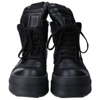 Rick Owens RU02F4868LCO 黑色 MEGA BUMPER GEOBASKET 运动鞋 41【二手】