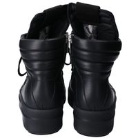 Rick Owens RU02F4868LCO 黑色 MEGA BUMPER GEOBASKET 运动鞋 41【二手】