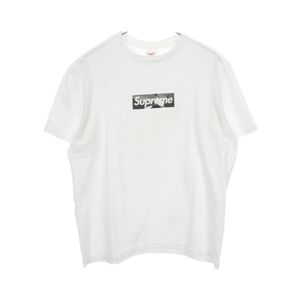 [중고] Supreme 슈프림 반팔 티셔츠 Emilio Pucci Box Logo 코튼 티셔츠/커트소 남성용 Used B