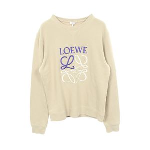 [중고] LOEWE 스웨트 아나그램 자수 H526Y24X10 코튼 아나그램 스웨트셔츠 유니섹스 Used A