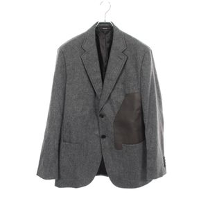[Used] Hermes HERMES Tailored Jacket, Patchwork Wool Jacket, Men's, Used A