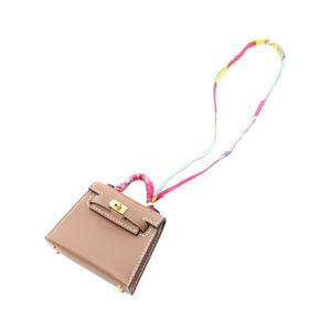 【二手】Hermes 爱马仕 Kelly Twilly 吊坠 Etain 灰色 女士 Used A