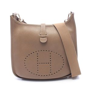 【二手】Hermes 爱马仕 单肩包/斜挎包 Evelyne III GM Etoupe 灰色系 女士 Used B