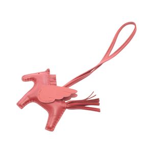 【二手】Hermes 爱马仕 Rodeo Pegasus PM 吊坠 Rouge Grenat 红色系 女士 未使用品