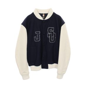 【二手】 BOSS 棒球服 BOSS × 大谷翔平 联名款 Logo 50529440 10260760 羊毛 尼龙 棒球夹克 ×大谷翔平 男士 Used A