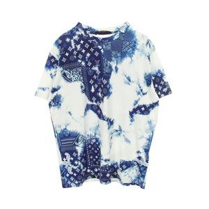 【二手】LOUIS VUITTON 路易威登 短袖T恤 Monogram Bandana印花 圆领 RM222M NPG HNY26W 棉质 T恤 男士 Used A