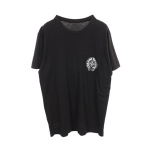 【二手】Chrome Hearts克罗心 短袖T恤 马蹄铁印花 口袋款 夏威夷限定版 纯棉 夏威夷限定马蹄铁T恤 男士 Used A