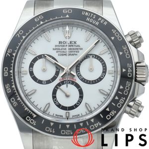 ROLEX Cosmograph Daytona 腕表 126500LN 附表盒及保修卡 SS/陶瓷 男士腕表 白色 精品 【全新】