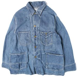 Unlikely 24AW 日本制 Unlikely City Chore Jacket 牛仔外套 U24F-18-0009 M VINTAGE INDIGO 1955 WASH 工装外套 外套【二手】【Unlikely】