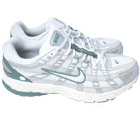 Nike P-6000 PRM HF4308-072 US10 (28cm) 淺骨色/白色-金屬銀色運動鞋 [二手] [Nike]