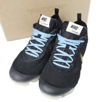 NIKE x OFF WHITE 聯名款 THE 10 AIR VAPORMAX FKmax(AA3831-002) US9 (27cm) 黑色/透明-亮橙色。二手。 [NIKE × OFF WHITE]