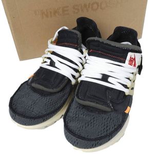 NIKE 耐克 x OFF WHITE 联名款 THE 10 AIR PRESTO AA3830-001 US9(27cm) BLACK/BLACK-MUSLIN 运动鞋【二手】【NIKE × OFF WHITE】