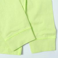 Acne Studios EXTORR STAMP L/S T-SHIRTS Mini Logo Print Long Sleeve T-Shirt BL0279 FN-MN-TSHI000354 M LIME GREEN Long Sleeve Top [Used] [Acne Studios]
