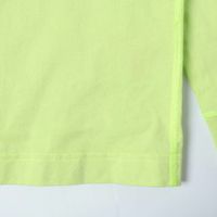 Acne Studios EXTORR STAMP L/S T-SHIRTS Mini Logo Print Long Sleeve T-Shirt BL0279 FN-MN-TSHI000354 M LIME GREEN Long Sleeve Top [Used] [Acne Studios]