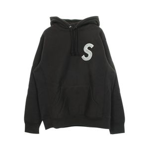 [중고] Supreme 슈프림 후드티 로고 자수 기모 안감 코튼 후드티 남성용 Used A
