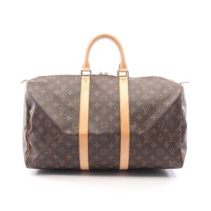 [Used] Louis LOUIS VUITTON Keepall 45 Boston Bag, Monogram M41428, PVC Coated Canvas Leather, Unisex, Used A