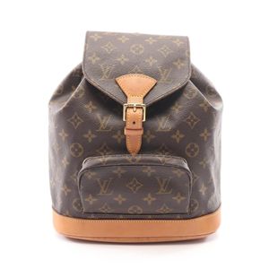 [Used] Louis LOUIS VUITTON Montsouris MM Backpack, Monogram M51136, PVC Coated Canvas, Leather, Women's, Used B