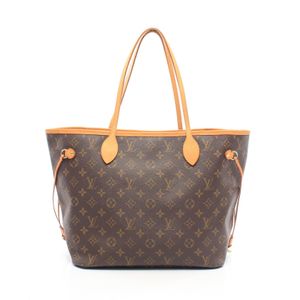 [Used] Louis LOUIS VUITTON Neverfull MM Monogram Tote Bag M40156 PVC Coated Canvas Leather Neverfull MM Women's Used B