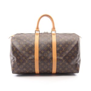 [Used] Louis LOUIS VUITTON Keepall 45 Boston Bag, Monogram M41428, PVC Coated Canvas Leather, Unisex, Used A
