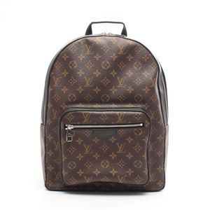[Used] Louis LOUIS VUITTON Josh Backpack, Monogram Macassar, M41530, PVC Coated Canvas, Leather, Men's