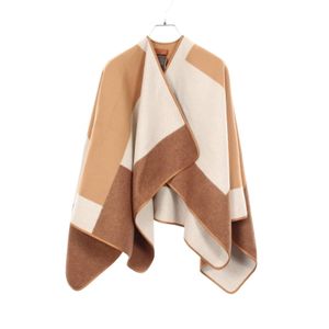 [Used] Hermes HERMES Poncho H Passant CAPE Cashmere Poncho Women's Used A