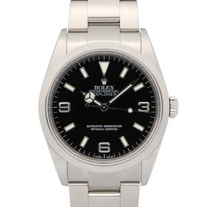 [Used] ROLEX Explorer 1 F-serial 114270 BK Stainless Steel Men's Watch Used A