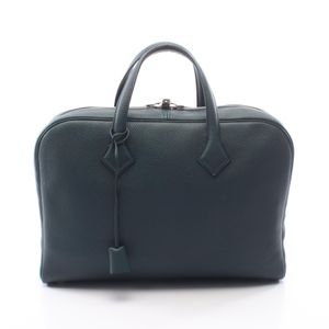 [Used] Hermes Victoria 2 12H Business Bag, Vert Anglais, Vert Anglais, Other, Victoria 2 12H Vert Anglais, Men's, Used A